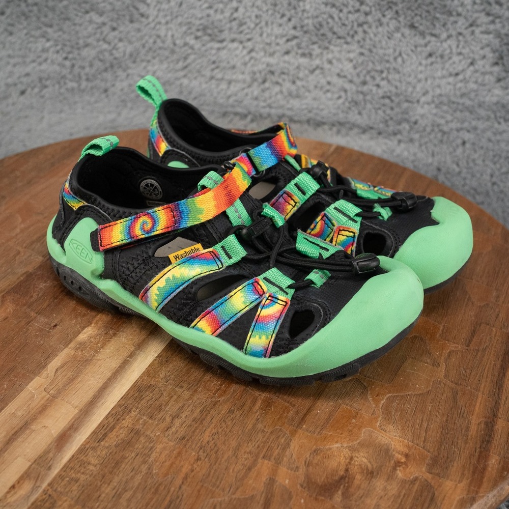 Keen Kids' Knotch Creek Sandal Tie Dye Irish Green Kid Shoe Sandals Size 1
